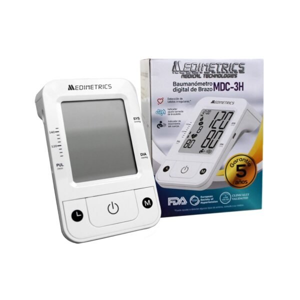 Baumanómetro Digital de Brazo - Modelo MDC-3H