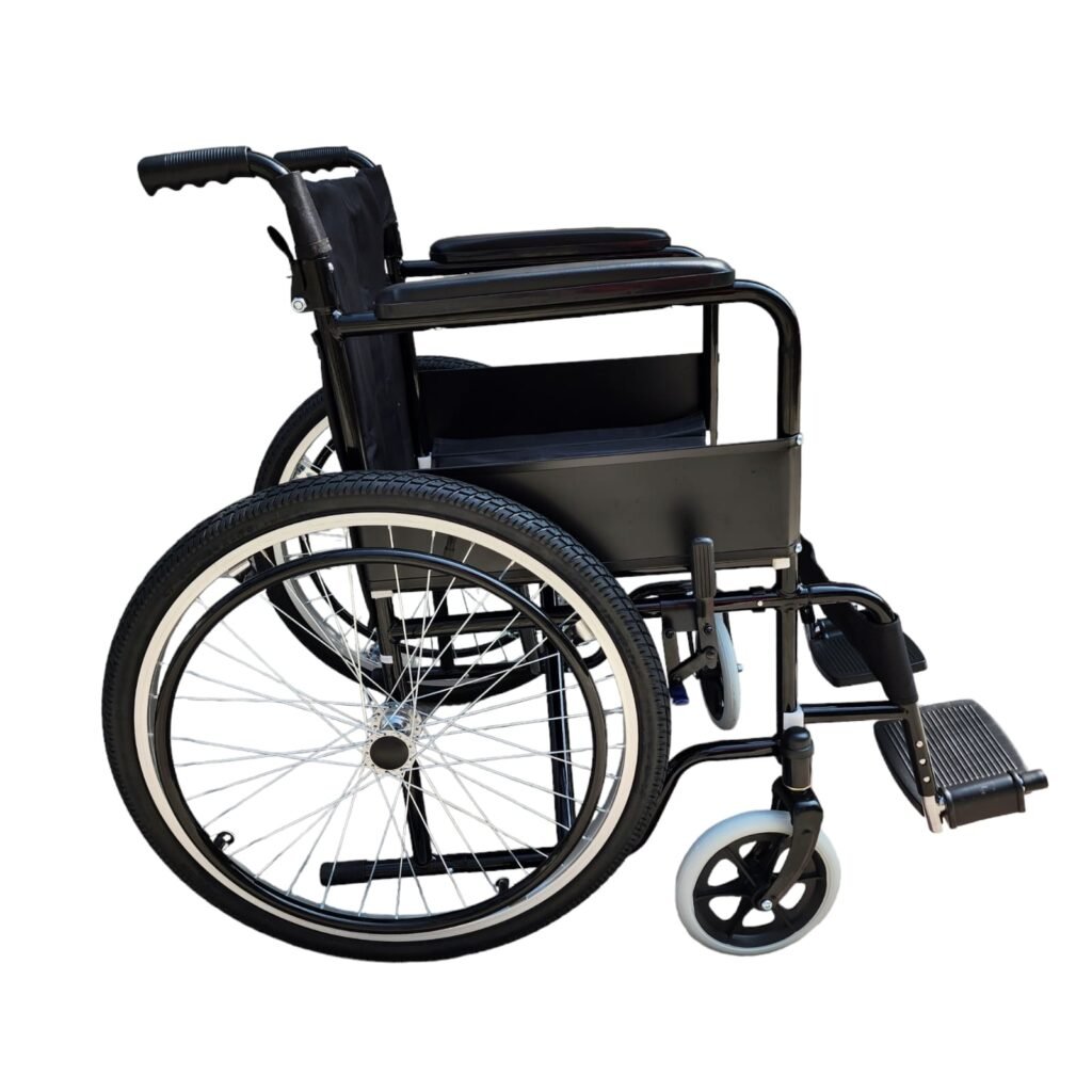 Silla de Ruedas Neumática Esmaltada