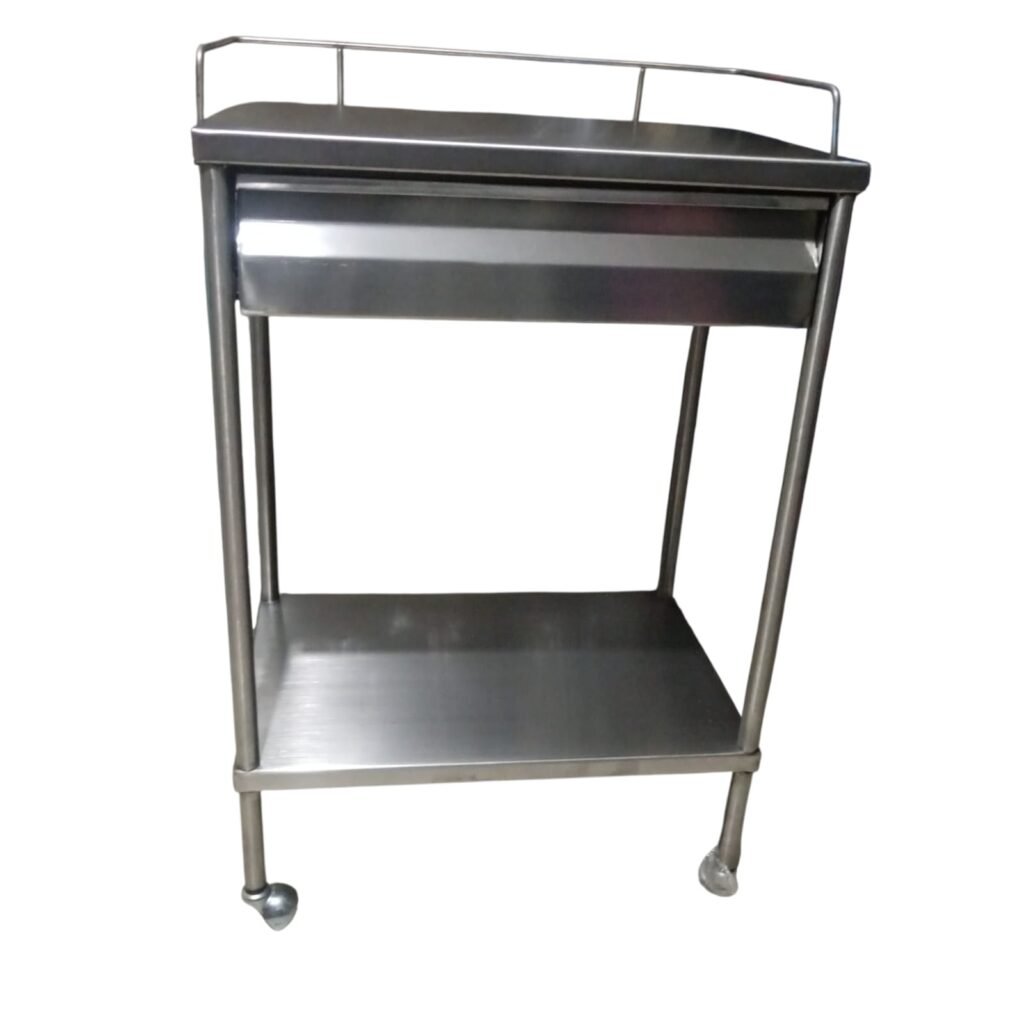 Mesa Pasteur de Acero Inoxidable con Cajón