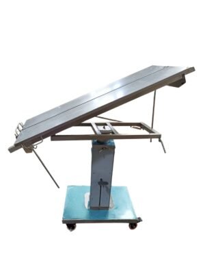 Mesa De Cirugía Veterinaria De Acero Inoxidable