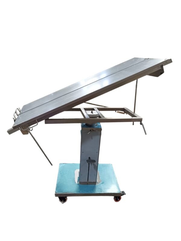 Mesa De Cirugía Veterinaria De Acero Inoxidable